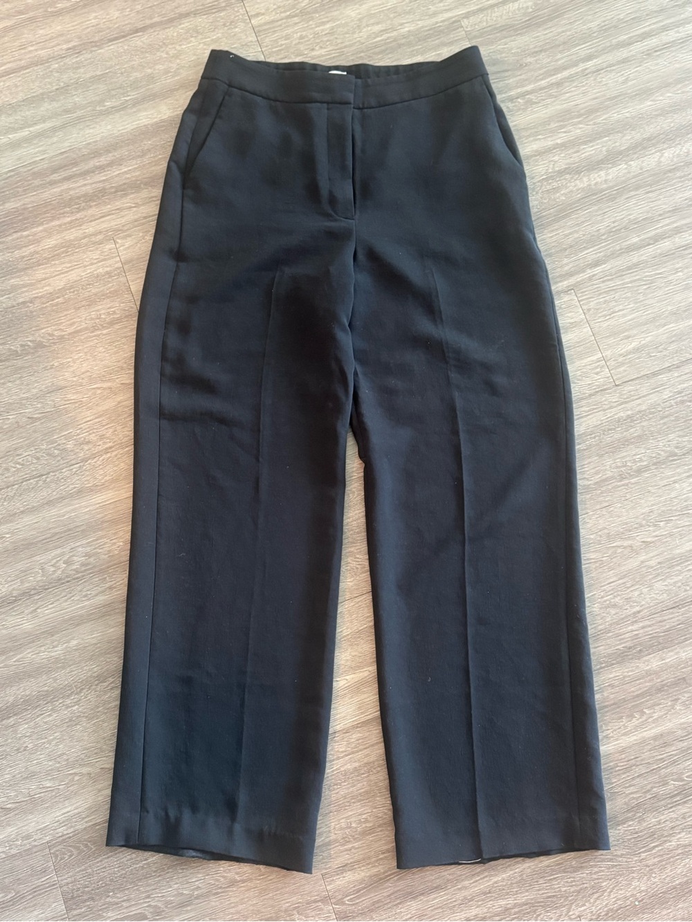 Aritzia Wilfred Limitless Pants Black Wide-Leg Dress Pants